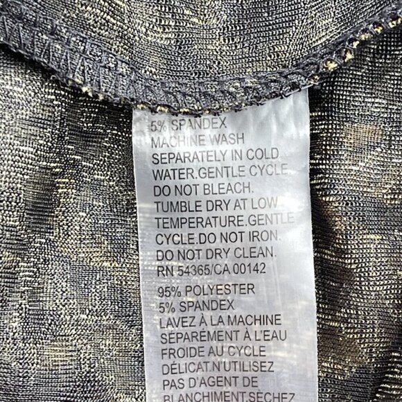 Vintage TanJay Green Botanical Open Front Knit Blazer Plus women’s Size L - Picture 12 of 14